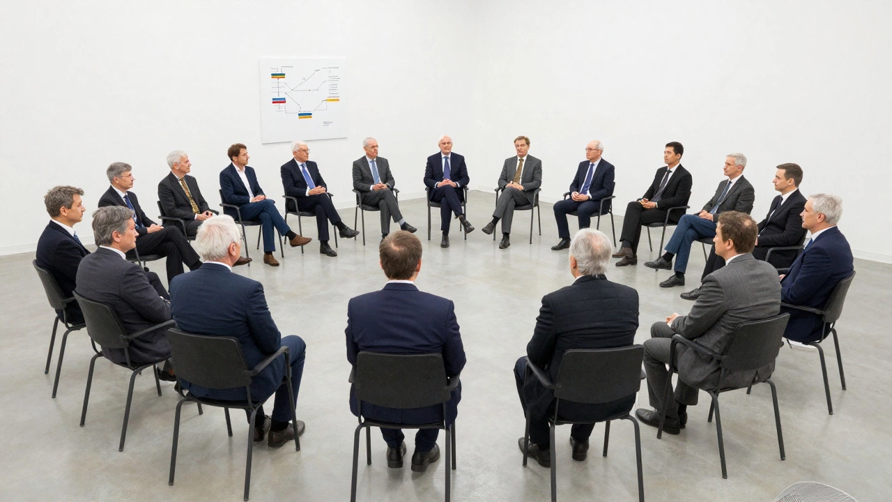 80 экспертов промышленности ведут закрытую дискуссию о повышении эффективности производства без рекламы.